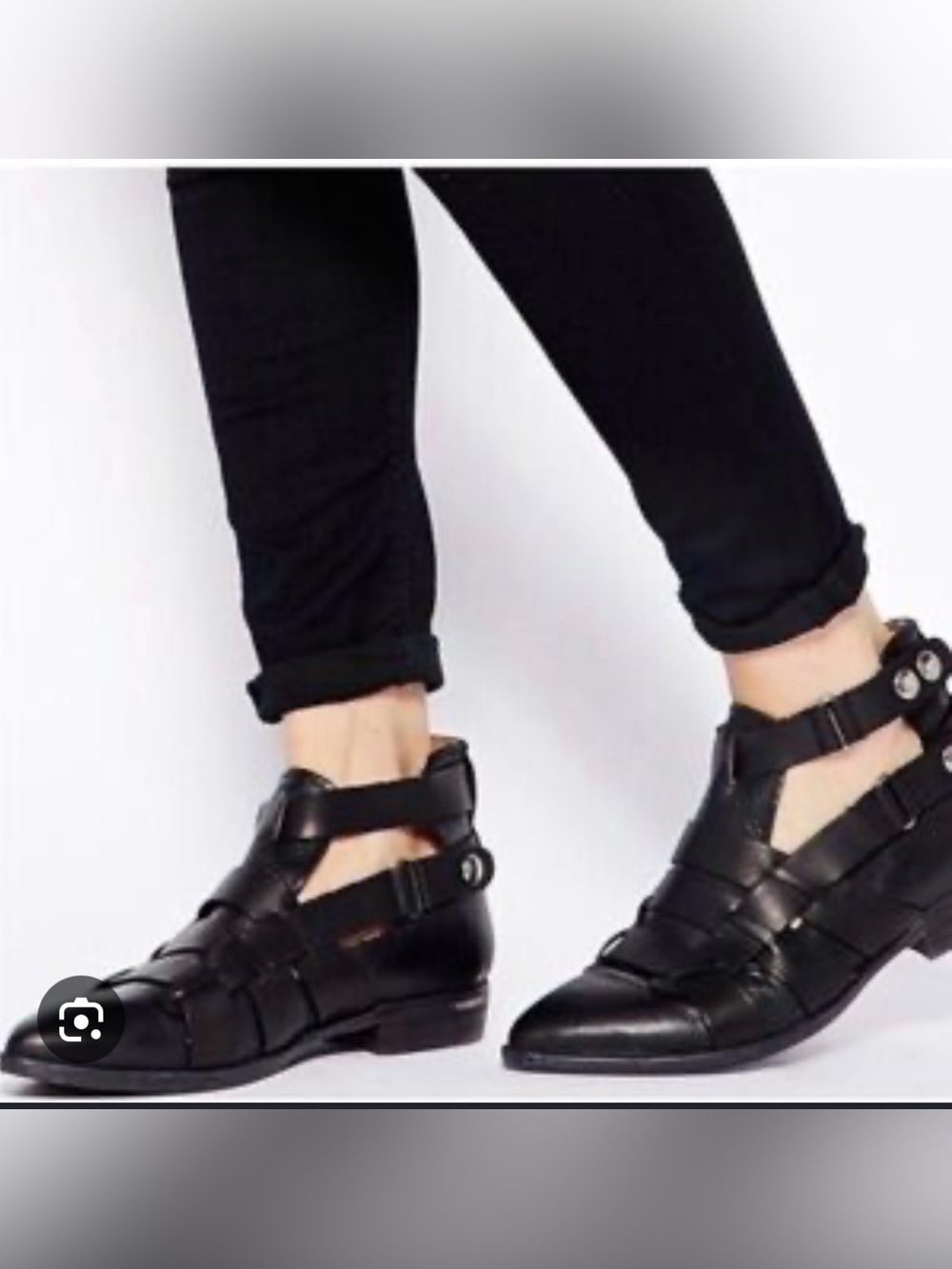 Free people size 39 euro Discontinued Pointed Toe Strap Shoes